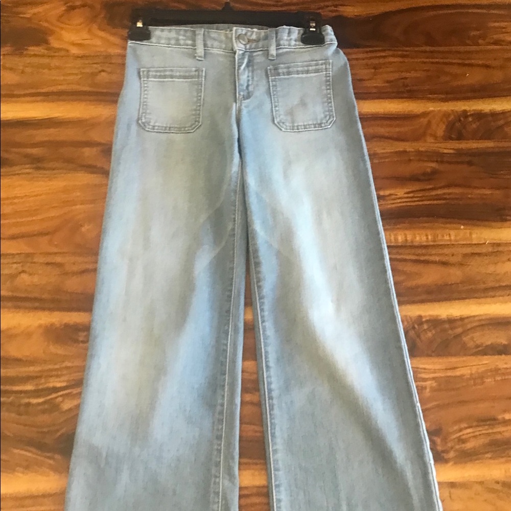 Light denim jeans